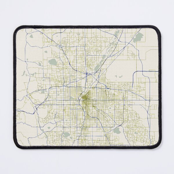 Item preview, Denver Colorado City Map - Hand-Drawn designed and sold by StylishStacks.