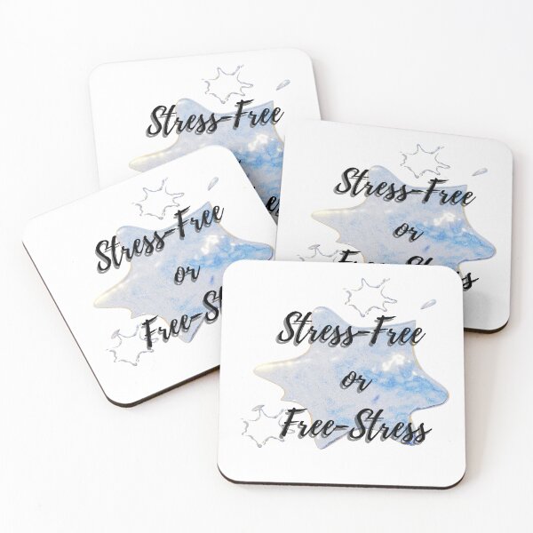 Item preview, Stress free or free stress designed and sold by Gumesthetics.
