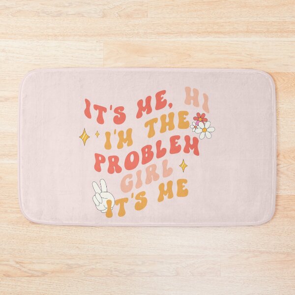 Item preview, It's Me Hi I'm the Problem girl It's Me Stickers designed and sold by olympe-store.