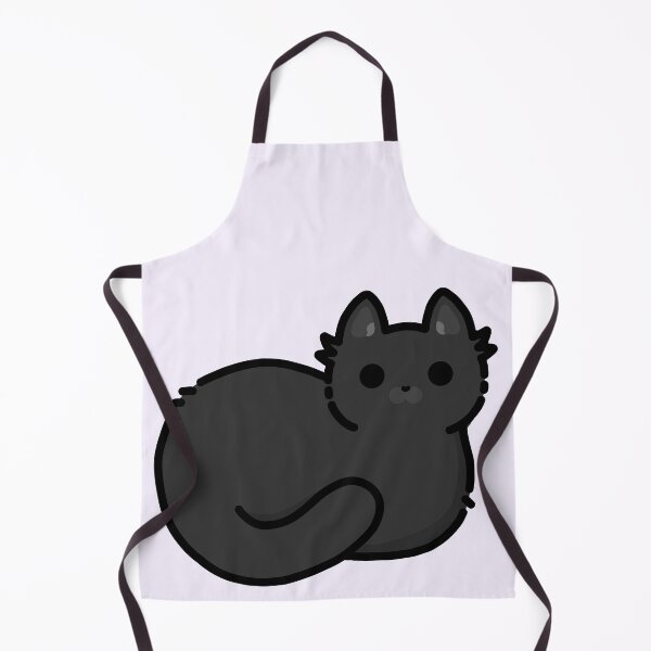 Item preview, Cute Black Cat Loaf designed and sold by Biszkompt.