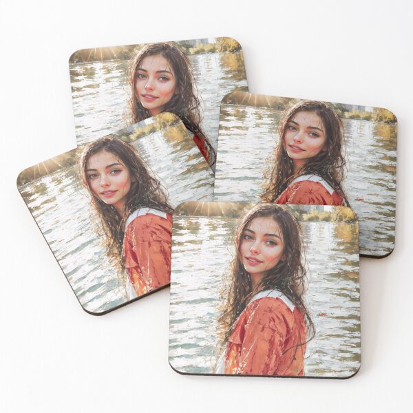 Item preview, Sunkissed Serenity: A Smile in Orange designed and sold by creative-cub.