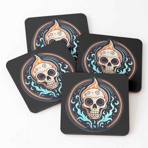 Item preview, Flame Skull designed and sold by digistampdesign.