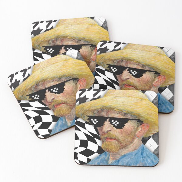 Item preview, The Coolest Van Gogh designed and sold by LaartStudio.