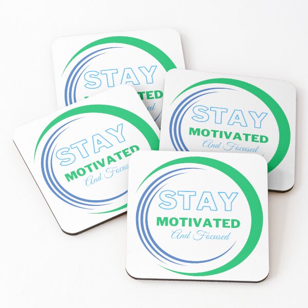 Item preview, Stay Motivated And Focused  designed and sold by LevelUpYourMotivation.