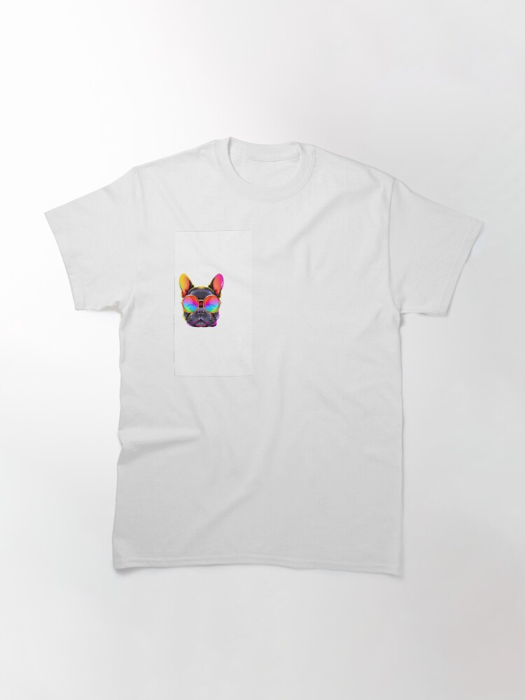 Thumbnail 3 of 7, Classic T-Shirt, cute bulldog designed and sold by shinypeace.