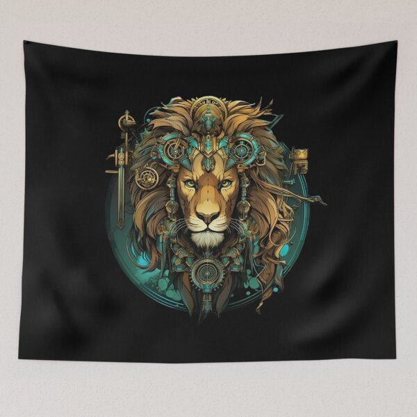 Item preview, Regal Gears: The Timekeeper Lion designed and sold by Animaori.