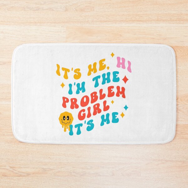 Item preview, It's Me Hi I'm the Problem girl It's Me Stickers designed and sold by olympe-store.