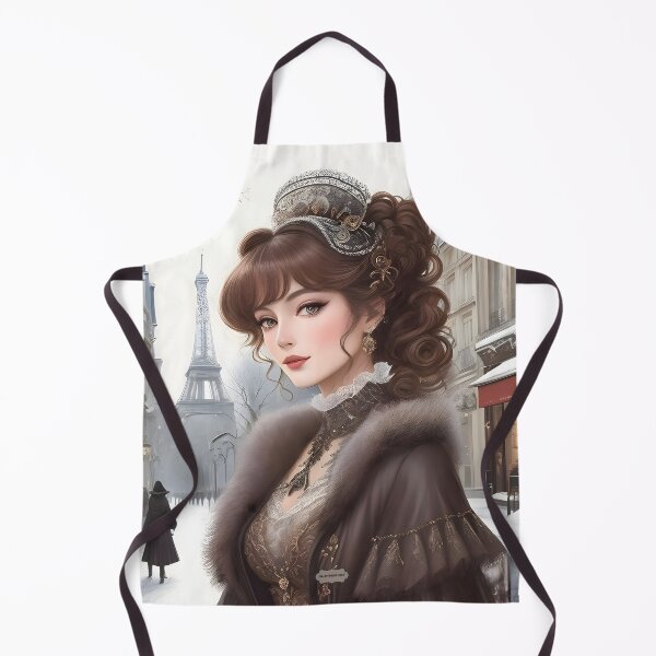 Item preview, Chocolat Blanc Couture, A Snow-Kissed Parisian Glam - No.6 Genn designed and sold by BALMYPRINTEMPS.