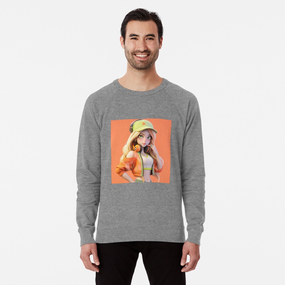 Item preview, Lightweight Sweatshirt designed and sold by shinypeace.