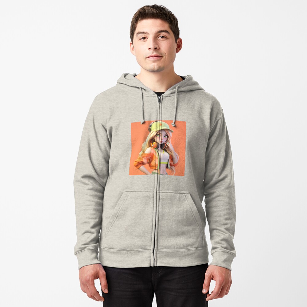 Item preview, Zipped Hoodie designed and sold by shinypeace.