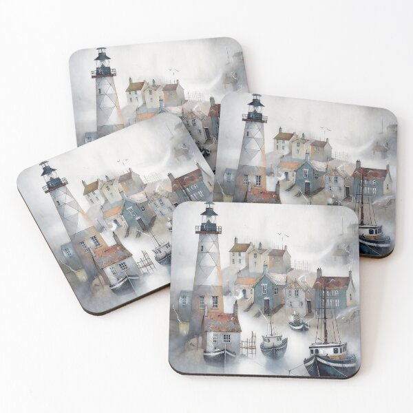 Item preview, Misty Lighthouse designed and sold by Brian Tarr.
