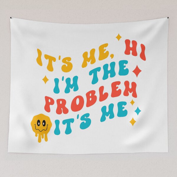 Item preview, It's Me Hi I'm the Problem It's Me Stickers designed and sold by olympe-store.