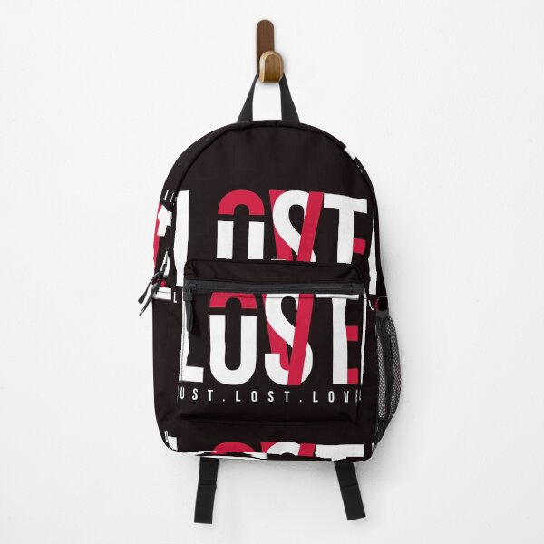 Item preview, love-lust-lost-typographic-card-with-dark-pattern-background-01 designed and sold by tshirtsdesign9.