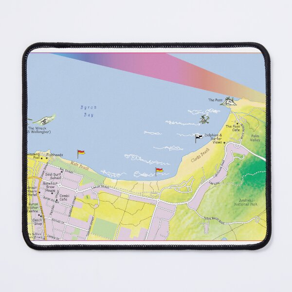 Item preview, Byron Bay Walkabout designed and sold by InspiritCarto.