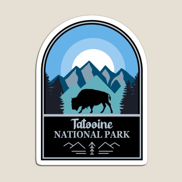 Item preview,  Tatooine National Park-Vintage designed and sold by Nature-spirit.