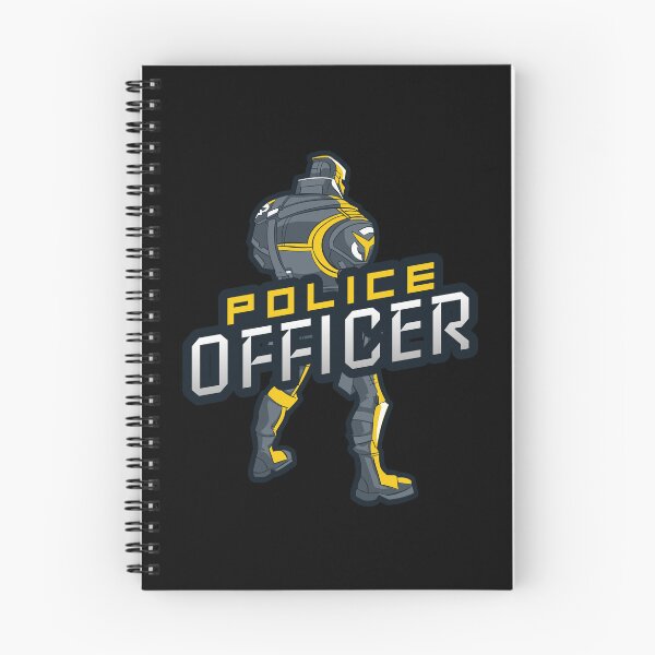 Item preview, Police Officer Design with Fierce Robot designed and sold by PRIVARSHU.