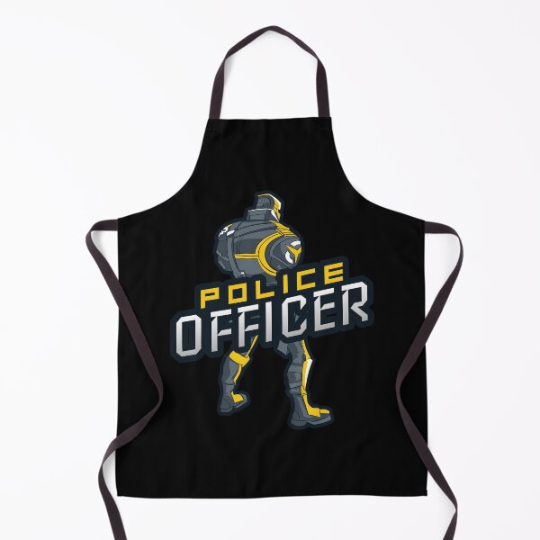 Item preview, Police Officer Design with Fierce Robot designed and sold by PRIVARSHU.