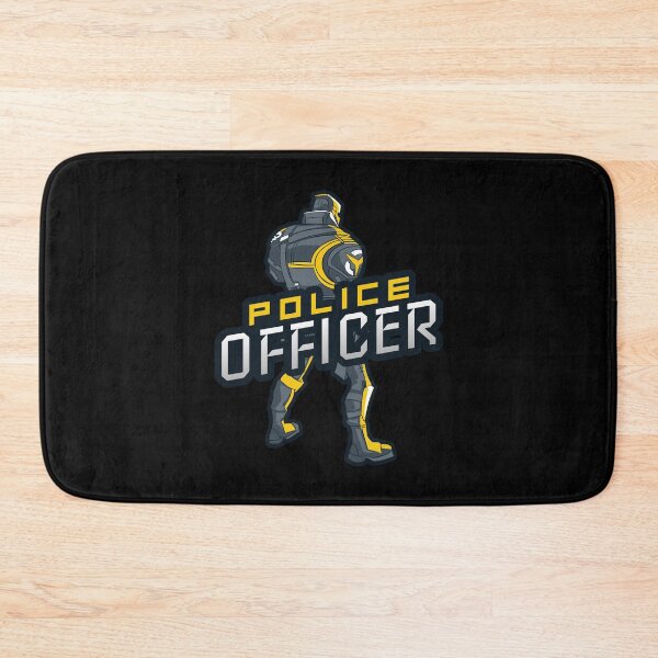 Item preview, Police Officer Design with Fierce Robot designed and sold by PRIVARSHU.