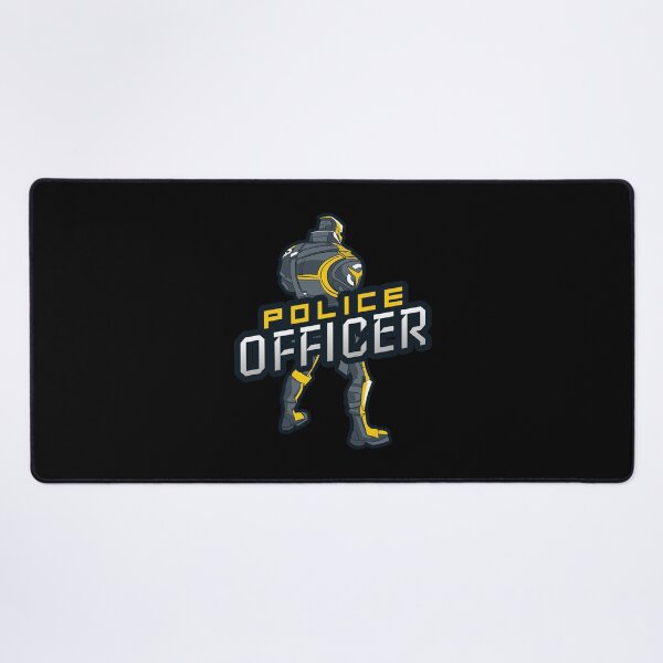 Item preview, Police Officer Design with Fierce Robot designed and sold by PRIVARSHU.