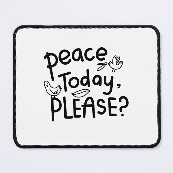 Item preview, PEACE, Today please? with doves designed and sold by jazzydevil.