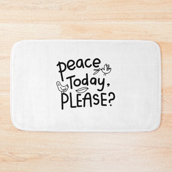 Item preview, PEACE, Today please? with doves designed and sold by jazzydevil.