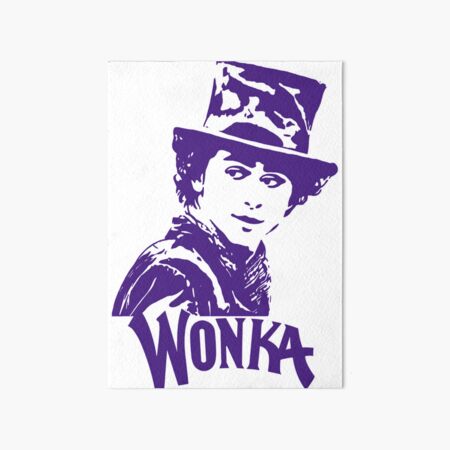 Willy Wonka Walk | Art Board Print