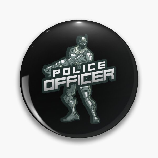 Item preview, Police Officer Design with Deadly Soldier Force Squad designed and sold by PRIVARSHU.