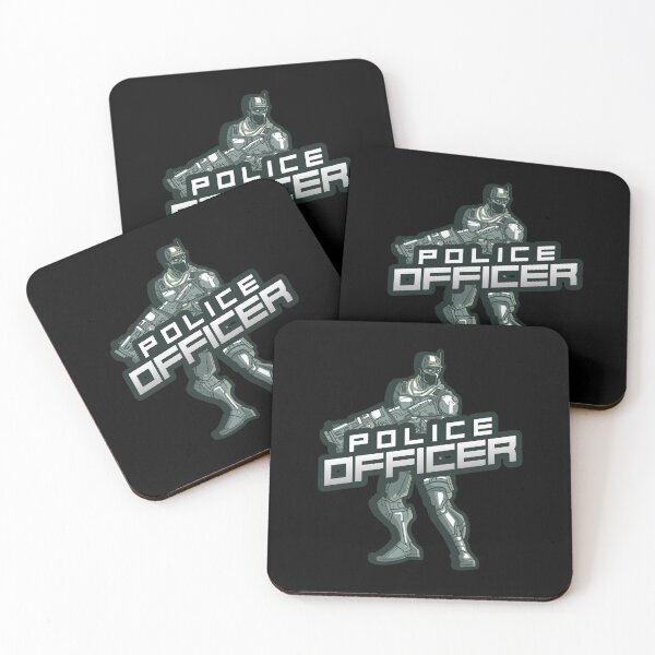 Item preview, Police Officer Design with Deadly Soldier Force Squad designed and sold by PRIVARSHU.