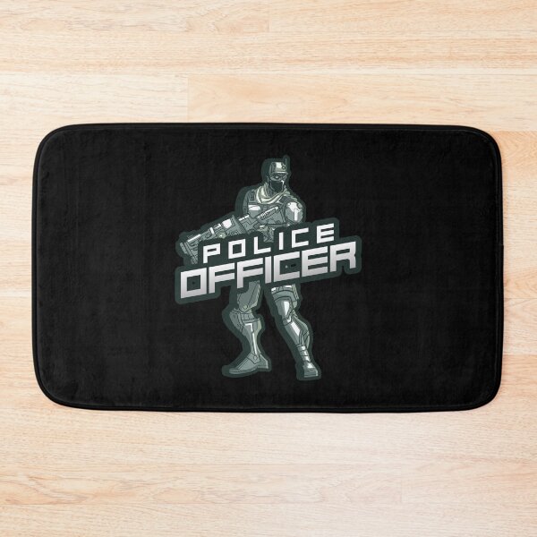 Item preview, Police Officer Design with Deadly Soldier Force Squad designed and sold by PRIVARSHU.