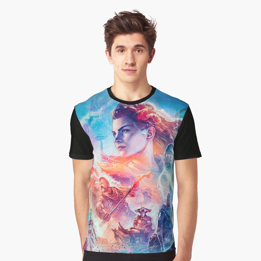 Aperçu de l'œuvre T-shirt graphique créée et vendue par MarinaLexaArt.