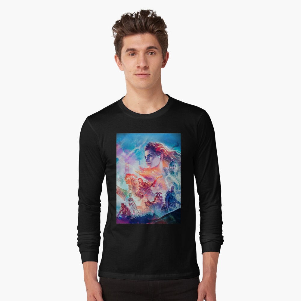 Aperçu de l'œuvre T-shirt manches longues créée et vendue par MarinaLexaArt.