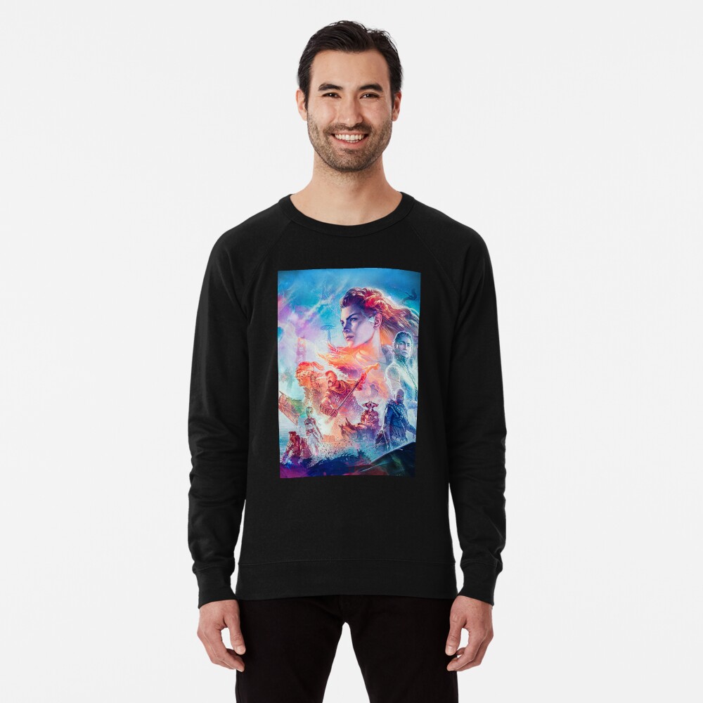 Aperçu de l'œuvre Sweatshirt léger créée et vendue par MarinaLexaArt.