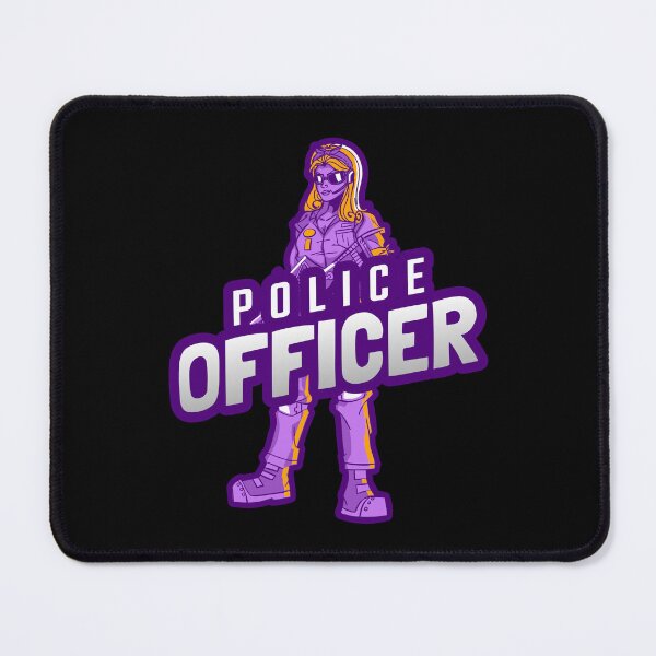 Item preview, Police Officer Design with Female Survivor holding Gun designed and sold by PRIVARSHU.