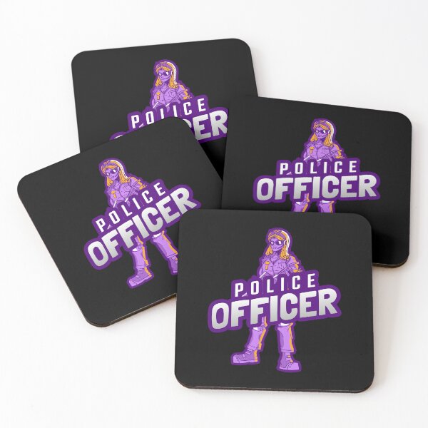 Item preview, Police Officer Design with Female Survivor holding Gun designed and sold by PRIVARSHU.