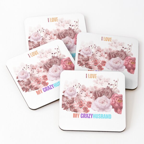 Item preview, I Love My Crazy Husband Valentines For Lovers designed and sold by Miumed.