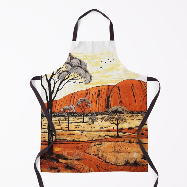 Item preview, Australia city colorful travel vintage graphic designed and sold by wonderfulpark.