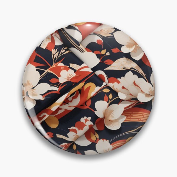 Artikelvorschau, Japanese Style Floral Pattern entworfen und verkauft von Seneku-Design.