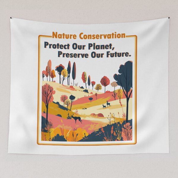 Item preview, Nature Conservation, Protect Our Planet. designed and sold by Kindin.