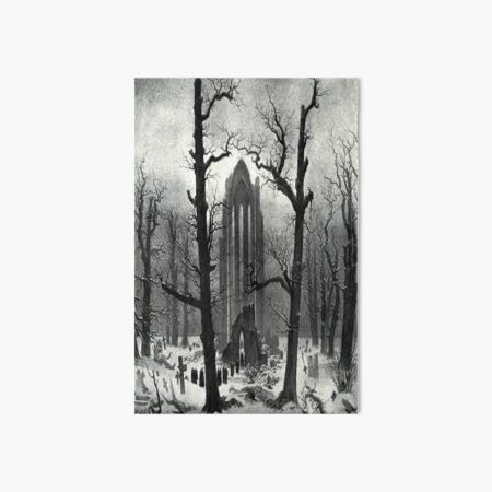 Artikel-Vorschau von Klosterfriedhof im Schnee - 1820 - Caspar David Friedrich, designt und verkauft von THASSON.