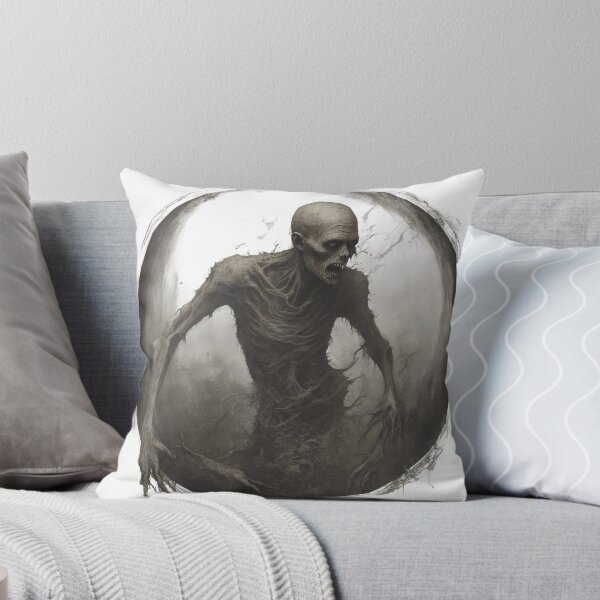 Aperçu de l'œuvre Zombie mutant dans le cercle créée et vendue par DarkHues.