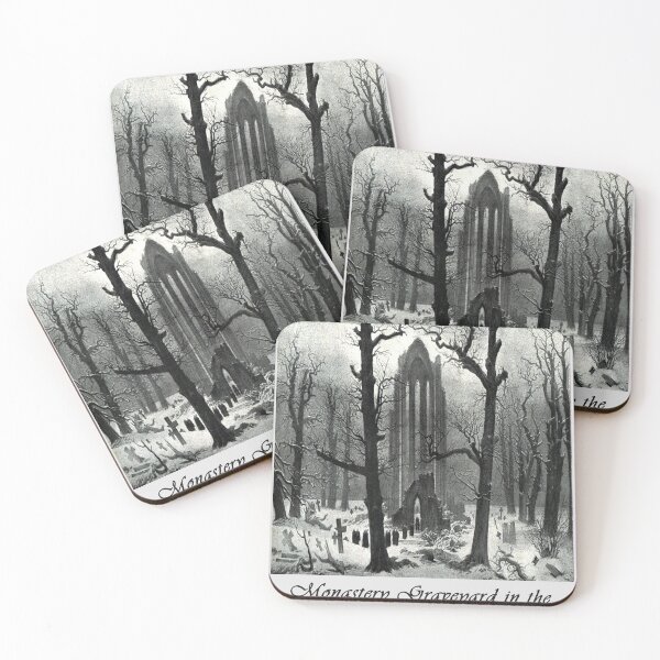 Item preview, Monastery Graveyard in the Snow - 1820 - Caspar David Friedrich designed and sold by THASSON.