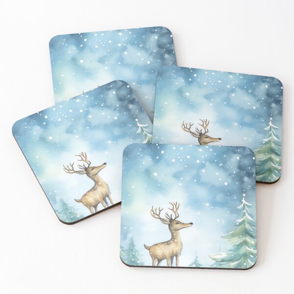 Item preview, Enchanted Reindeer Night designed and sold by cute-animals99.