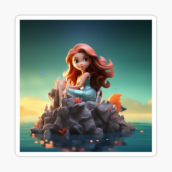 Little Mermaid Sticker