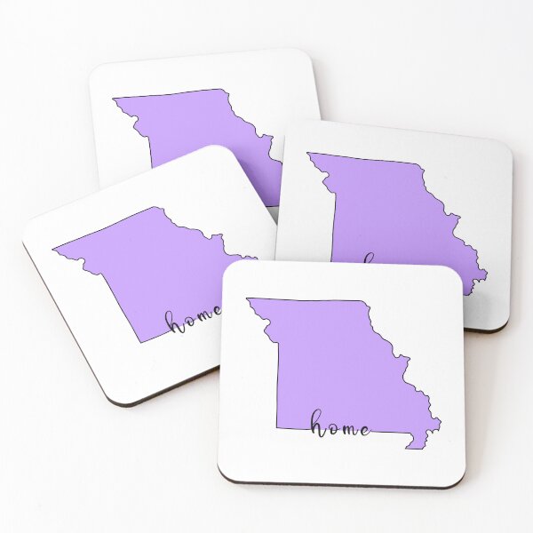 Item preview, Missouri Is My Home | Purple Home State Outline -  designed and sold by PurpleLoveStore.