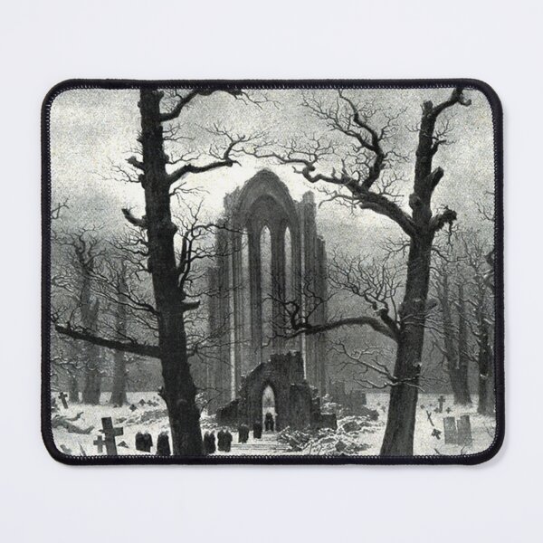 Item preview, Monastery Graveyard in the Snow - 1820 - Caspar David Friedrich designed and sold by THASSON.