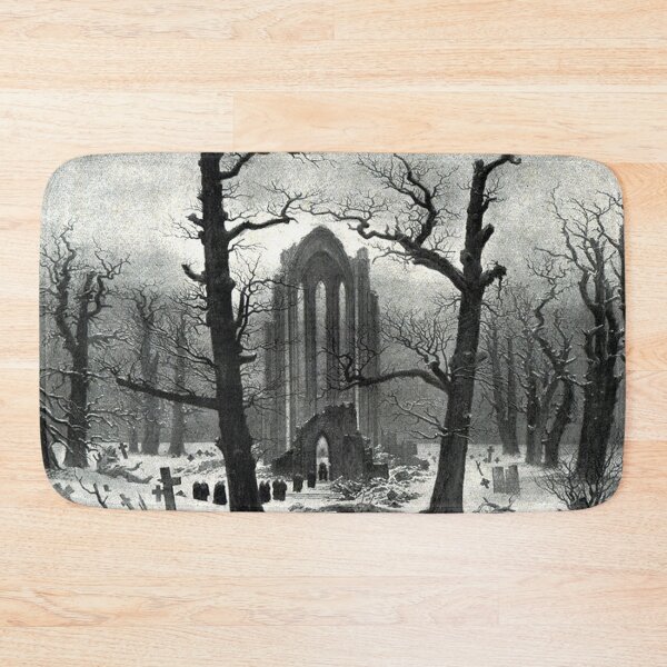 Item preview, Monastery Graveyard in the Snow - 1820 - Caspar David Friedrich designed and sold by THASSON.