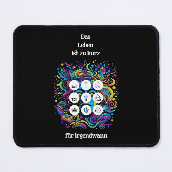 Item preview, Life is too short for sometime. Saying in German - makes sense designed and sold by Pflugart.