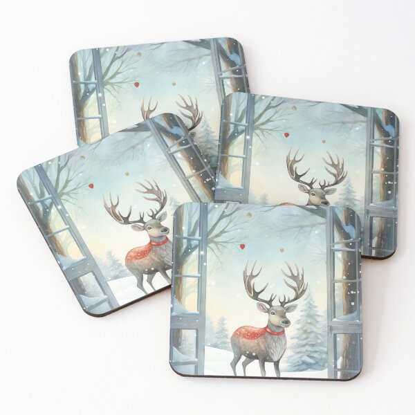Item preview, Joyful Reindeer Delight designed and sold by cute-animals99.