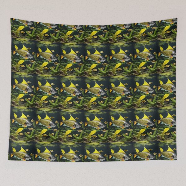 Item preview, Yellow fish designed and sold by M-Y-A-R-T-.