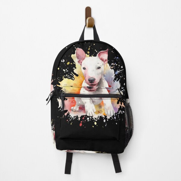 Item preview, Colorful, Watercolor Bullterrier Puppy designed and sold by Amazing-Kortez.
